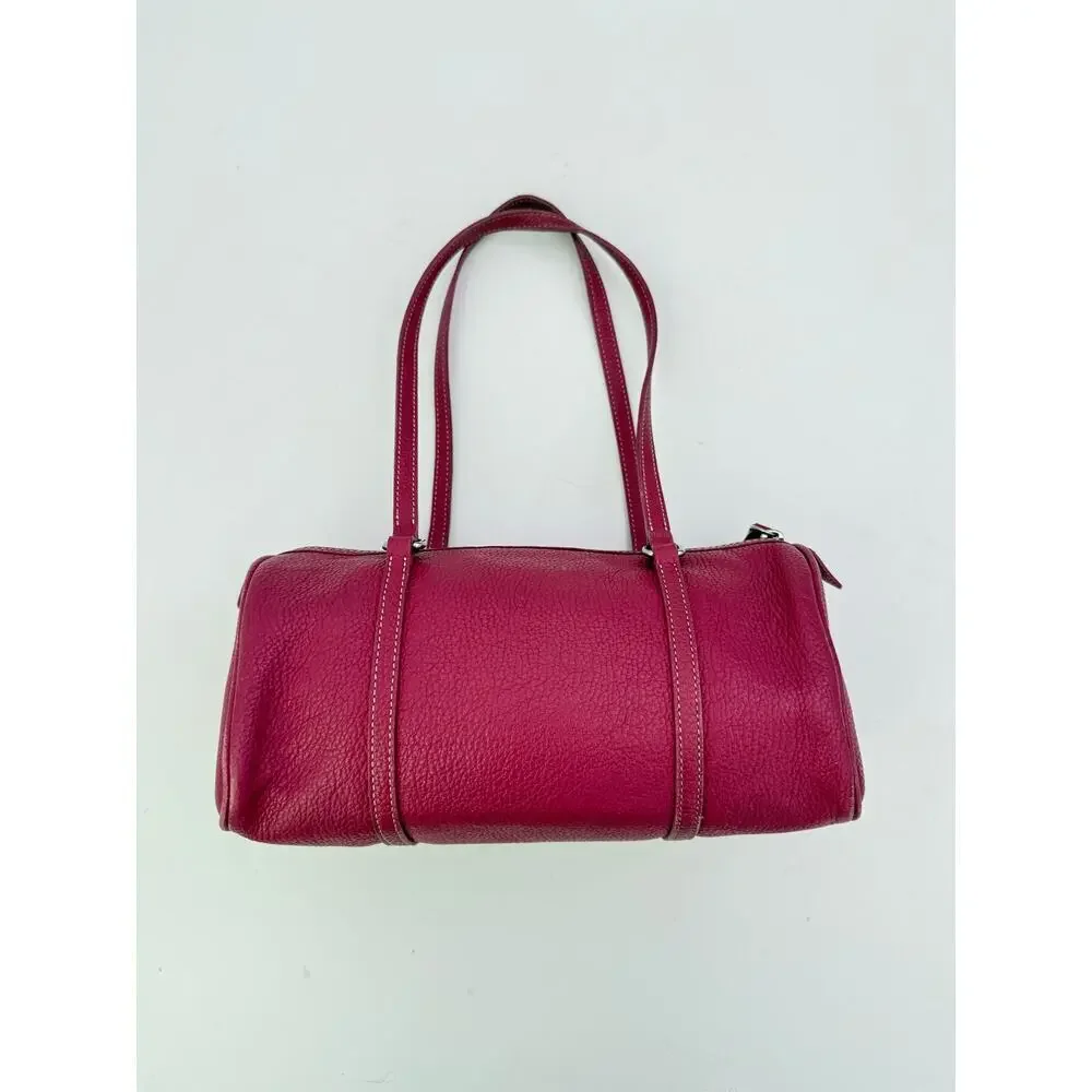 Vintage Dooney & Bourke pink barrel shoulder bag - Picture 4 of 11